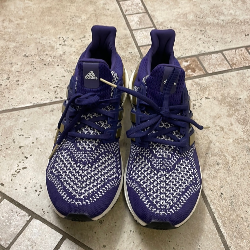 purple and gold adidas ultra boost